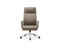 OFFICE CHAIR BRYAN-H HIGH BACK PU GREY ( 29901 )